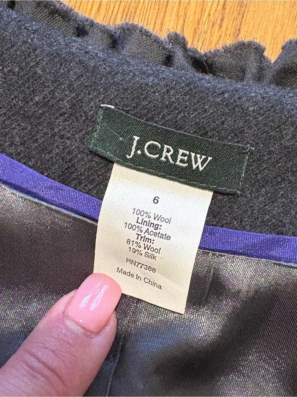 J.Crew Astrid wool jacket - Picture 4 of 13